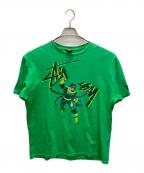 stussy×MARVELステューシー×マーベル）の古着「ドクターオクトパス Tシャツ」｜グリーン
