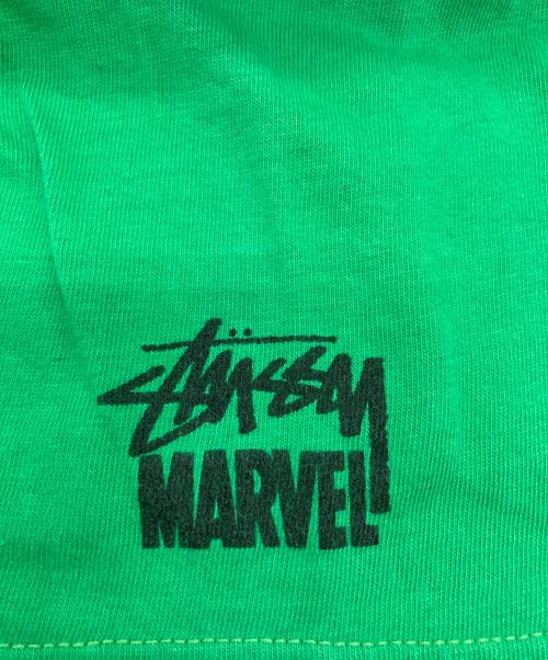 stussy（ステューシー）stussy (ステューシー) MARVEL (マーベル) ドクターオクトパス Tシャツ グリーン サイズ:XLの古着・服飾アイテム