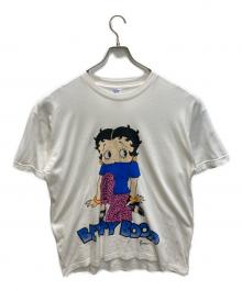 COLLEGE WARE（カレッジ ウェア）の古着「Betty Boop Tシャツ」｜ホワイト