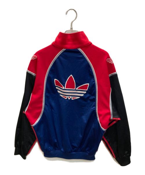 adidas（アディダス）adidas (アディダス) トラックジャケット ネイビー×レッド サイズ:SIZE Mの古着・服飾アイテム