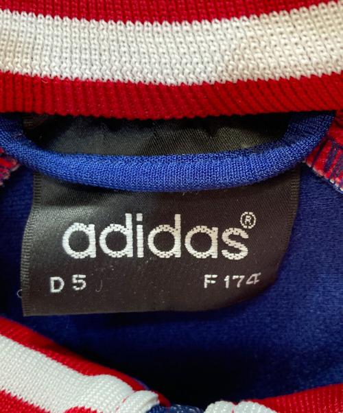 adidas（アディダス）adidas (アディダス) トラックジャケット ネイビー×レッド サイズ:SIZE Mの古着・服飾アイテム