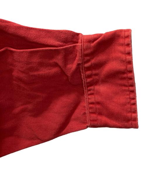 RALPH LAUREN（ラルフローレン）RALPH LAUREN (ラルフローレン) ポロベア ボタンダウンシャツ レッド サイズ:ＸＬの古着・服飾アイテム