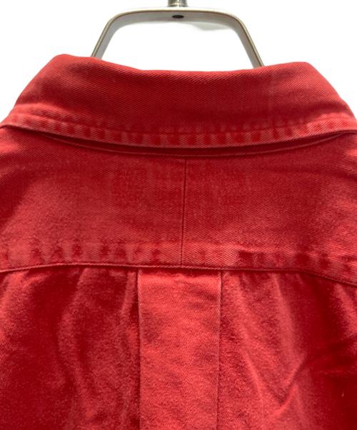 RALPH LAUREN（ラルフローレン）RALPH LAUREN (ラルフローレン) ポロベア ボタンダウンシャツ レッド サイズ:ＸＬの古着・服飾アイテム
