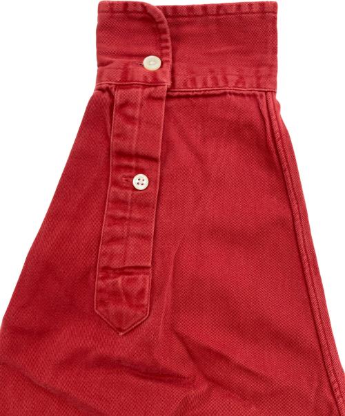 RALPH LAUREN（ラルフローレン）RALPH LAUREN (ラルフローレン) ポロベア ボタンダウンシャツ レッド サイズ:ＸＬの古着・服飾アイテム