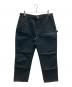 CarHartt（カーハート）の古着「Men’s Double-Front Work Dungaree ダブルニーダックペインターパンツ」｜ブラック
