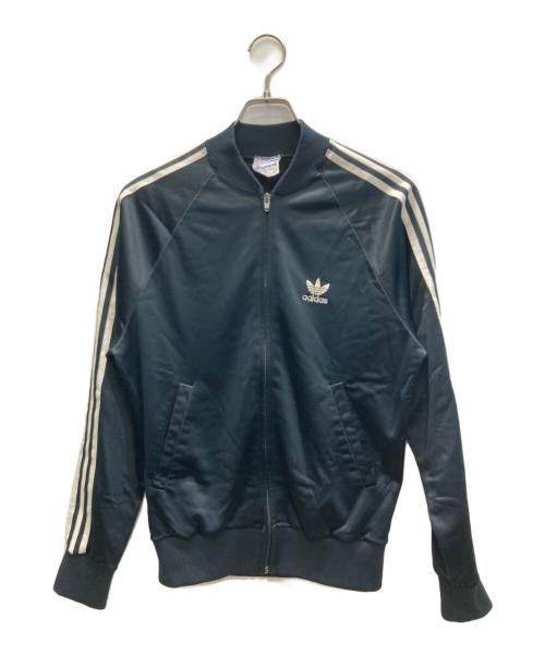 adidas（アディダス）adidas (アディダス) 70-80s ATP トラックジャケット/ATP KEYROLAN ブラック×ホワイト サイズ:Sの古着・服飾アイテム