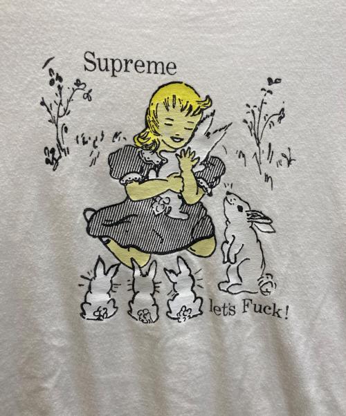 SUPREME（シュプリーム）SUPREME (シュプリーム) Let's Fuck Tee ホワイト サイズ:SIZE Lの古着・服飾アイテム
