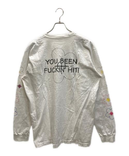 SUPREME（シュプリーム）Supreme (シュプリーム) Been Hit L/S Tee ホワイト サイズ:XLの古着・服飾アイテム