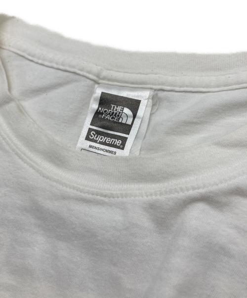 SUPREME（シュプリーム）SUPREME (シュプリーム) THE NORTH FACE (ザ ノース フェイス) Steep Tech Tee ホワイト サイズ:SIZE Lの古着・服飾アイテム
