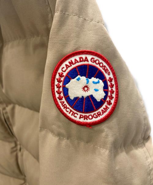 CANADA GOOSE（カナダグース）CANADA GOOSE (カナダグース) BELLEVILLE PARKA ダウンジャケット ベージュ サイズ:SIZE Sの古着・服飾アイテム
