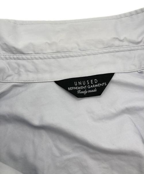 UNUSED（アンユーズド）UNUSED (アンユーズド) サイドスリット シャツ ブルー サイズ:3の古着・服飾アイテム