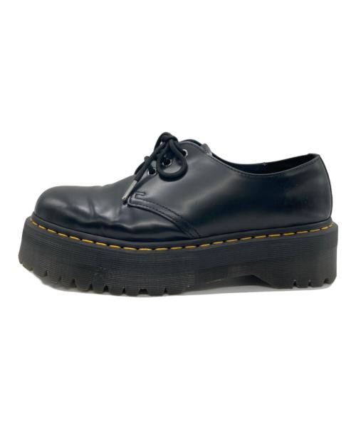 Dr.Martens（ドクターマーチン）Dr.Martens (ドクターマーチン) 1461QUAD 3ホールシューズ ブラック サイズ:27.5cmの古着・服飾アイテム