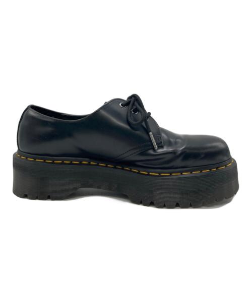 Dr.Martens（ドクターマーチン）Dr.Martens (ドクターマーチン) 1461QUAD 3ホールシューズ ブラック サイズ:27.5cmの古着・服飾アイテム