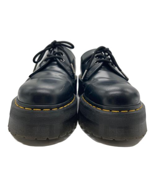 Dr.Martens（ドクターマーチン）Dr.Martens (ドクターマーチン) 1461QUAD 3ホールシューズ ブラック サイズ:27.5cmの古着・服飾アイテム