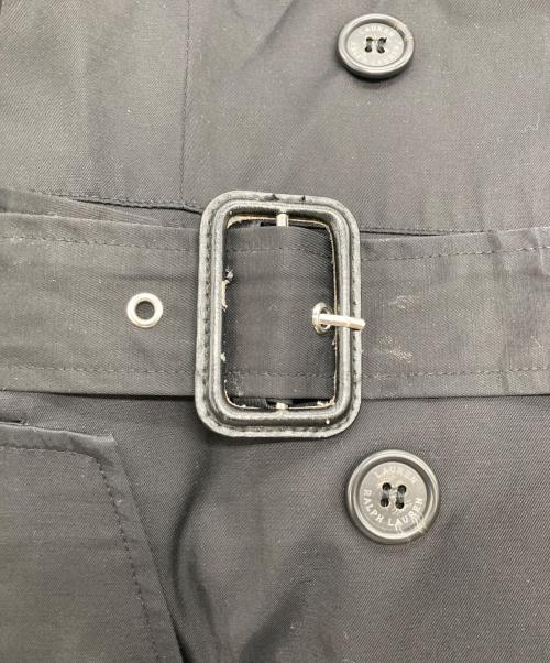 LAUREN RALPH LAUREN（ローレンラルフローレン）LAUREN RALPH LAUREN (ローレンラルフローレン) トレンチコート ブラック サイズ:Sの古着・服飾アイテム