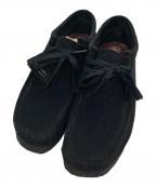CLARKSクラークス）の古着「ワラビー スウェードシューズ/Wallabee suede shoes」｜ブラック