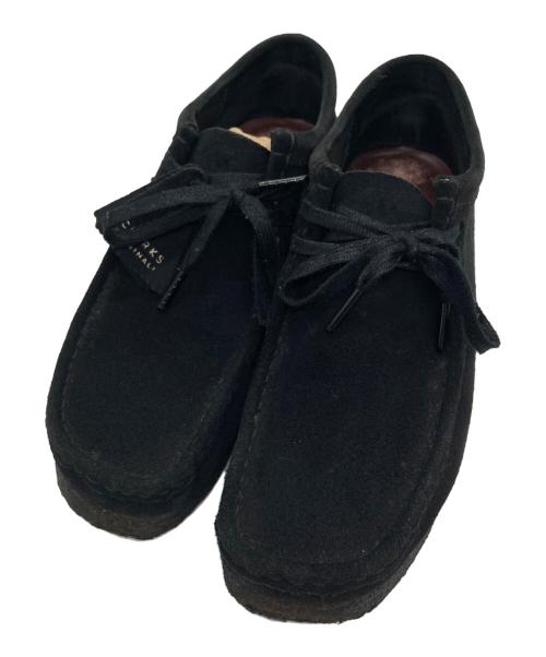 CLARKS（クラークス）CLARKS (クラークス) ワラビー スウェードシューズ/Wallabee suede shoes ブラック サイズ:SIZE 8 1/2の古着・服飾アイテム