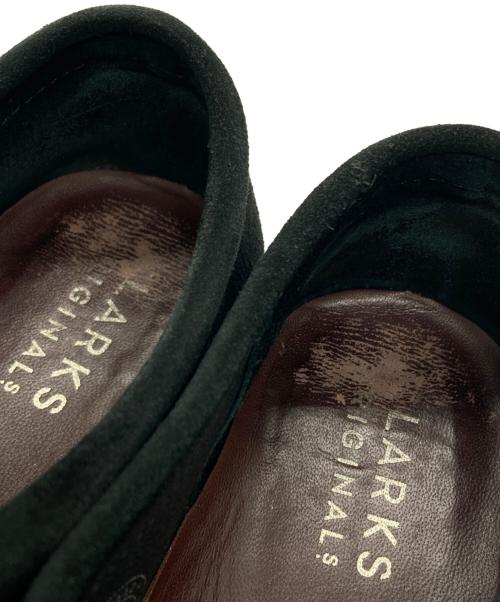 CLARKS（クラークス）CLARKS (クラークス) ワラビー スウェードシューズ/Wallabee suede shoes ブラック サイズ:SIZE 8 1/2の古着・服飾アイテム
