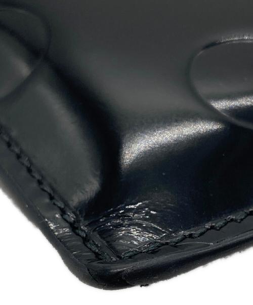 COMME des GARCONS（コムデギャルソン）COMME des GARCONS (コムデギャルソン) ドットエンボス L字型財布 ブラック サイズ:下記参照の古着・服飾アイテム