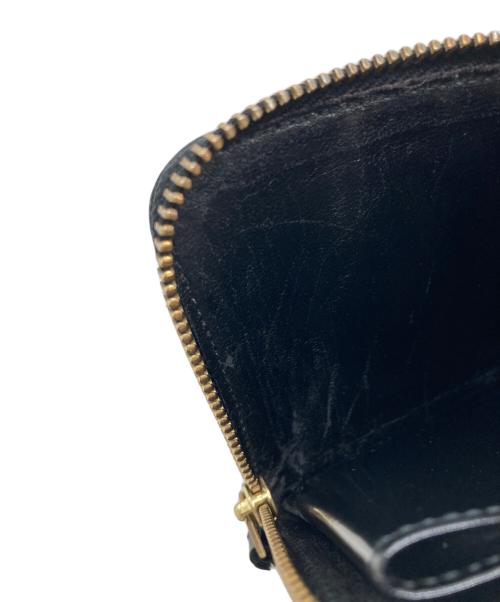 COMME des GARCONS（コムデギャルソン）COMME des GARCONS (コムデギャルソン) ドットエンボス L字型財布 ブラック サイズ:下記参照の古着・服飾アイテム