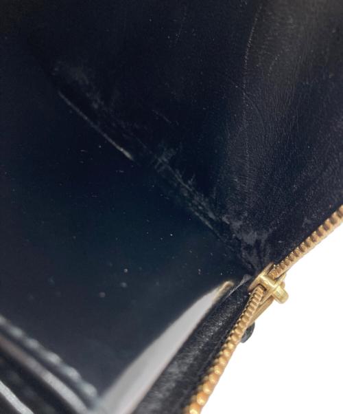 COMME des GARCONS（コムデギャルソン）COMME des GARCONS (コムデギャルソン) ドットエンボス L字型財布 ブラック サイズ:下記参照の古着・服飾アイテム