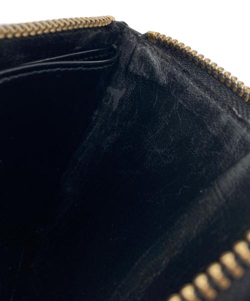 COMME des GARCONS（コムデギャルソン）COMME des GARCONS (コムデギャルソン) ドットエンボス L字型財布 ブラック サイズ:下記参照の古着・服飾アイテム