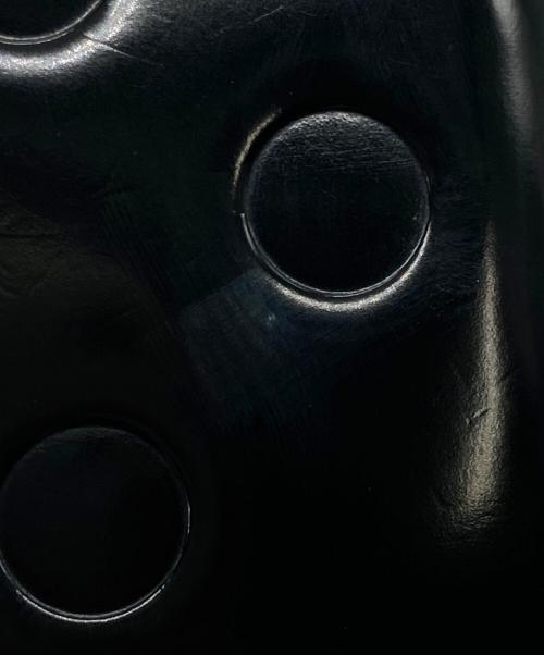 COMME des GARCONS（コムデギャルソン）COMME des GARCONS (コムデギャルソン) ドットエンボス L字型財布 ブラック サイズ:下記参照の古着・服飾アイテム