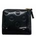 COMME des GARCONS (コムデギャルソン) ドットエンボス L字型財布 ブラック サイズ:下記参照：10000円