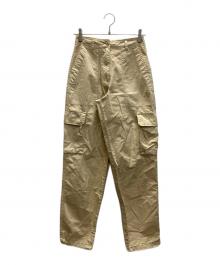 KITH（キス）の古着「ワークミリタリーカーゴパンツ/Work Military Cargo Pants」｜ベージュ
