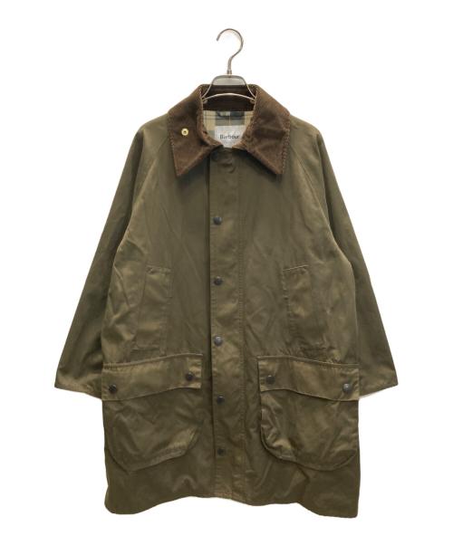 Barbour（バブアー）Barbour (バブアー) JOURNAL STANDARD relume (ジャーナルスタンダード レリューム) 別注OS GAMEFAIR ノンワックスコート オリーブ サイズ:36の古着・服飾アイテム