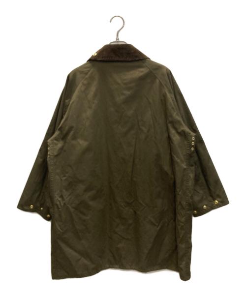 Barbour（バブアー）Barbour (バブアー) JOURNAL STANDARD relume (ジャーナルスタンダード レリューム) 別注OS GAMEFAIR ノンワックスコート オリーブ サイズ:36の古着・服飾アイテム