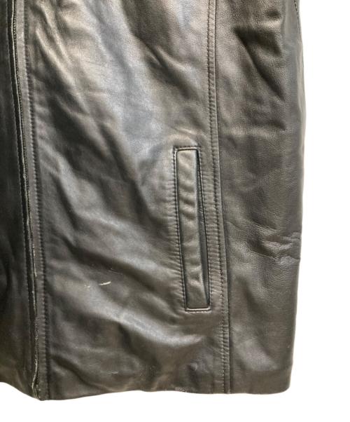 GEORGE（ジョージ）GEORGE (ジョージ) レザージャケット ブラック サイズ:Ｓの古着・服飾アイテム