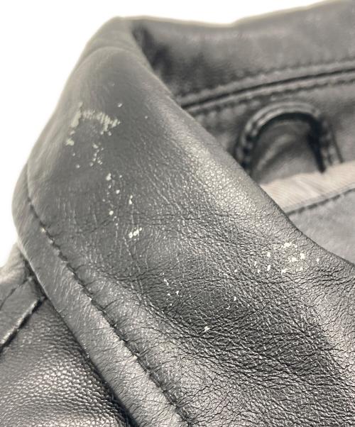 GEORGE（ジョージ）GEORGE (ジョージ) レザージャケット ブラック サイズ:Ｓの古着・服飾アイテム