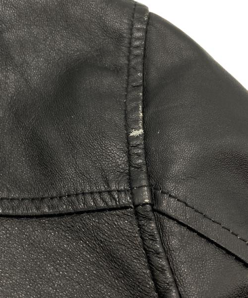 GEORGE（ジョージ）GEORGE (ジョージ) レザージャケット ブラック サイズ:Ｓの古着・服飾アイテム