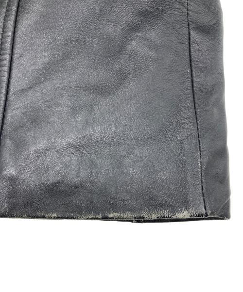 GEORGE（ジョージ）GEORGE (ジョージ) レザージャケット ブラック サイズ:Ｓの古着・服飾アイテム