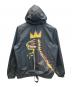 JEAN-MICHEL BASQUIAT (ジャン ミシェル バスキア) MEMBERS ONLY (メンバーズオンリー) デュアルジップナイロンジャケット ブラック サイズ:ＸＬ：8000円