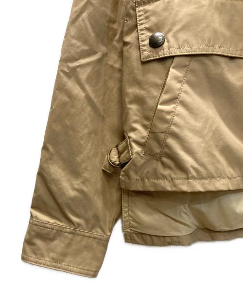 POLO RALPH LAUREN（ポロ・ラルフローレン）POLO RALPH LAUREN (ポロ・ラルフローレン) クロップド コットンブレンド ユーティリティ ジャケット ベージュ サイズ:SIZE XSの古着・服飾アイテム