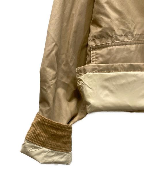 POLO RALPH LAUREN（ポロ・ラルフローレン）POLO RALPH LAUREN (ポロ・ラルフローレン) クロップド コットンブレンド ユーティリティ ジャケット ベージュ サイズ:SIZE XSの古着・服飾アイテム