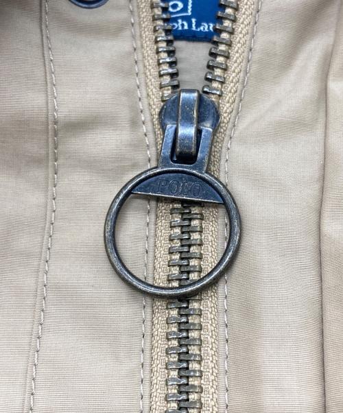 POLO RALPH LAUREN（ポロ・ラルフローレン）POLO RALPH LAUREN (ポロ・ラルフローレン) クロップド コットンブレンド ユーティリティ ジャケット ベージュ サイズ:SIZE XSの古着・服飾アイテム