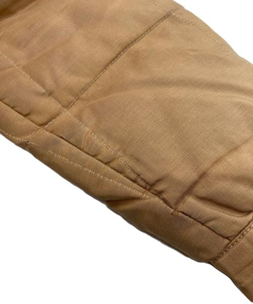 Crecent Down Works（クレセントダウンワ－クス）Crecent Down Works (クレセントダウンワ－クス) ダウンシャツジャケット/ down shirt jacket ベージュ サイズ:S(US 2)の古着・服飾アイテム