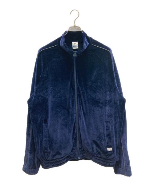 PROCLUB（プロクラブ）PROCLUB (プロクラブ) VELOUR TRACK JACKET ベロア トラック ジャケット ネイビー サイズ:SIZE XLの古着・服飾アイテム