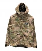 WILD THINGSワイルドシングス）の古着「シャモニージャケット カモフラ」｜ブラウン×グリーン