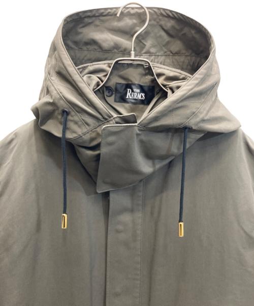 THE RERACS（ザ リラクス）THE RERACS (ザ リラクス) ウールライナー付き モッズコート カーキ サイズ:FREEの古着・服飾アイテム