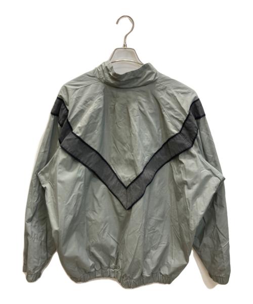 US ARMY（ユーエスアーミー）US ARMY (ユーエスアーミー) IPFU トレーニングジャケット グリーン×グレー サイズ:LARGE REGULARの古着・服飾アイテム