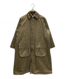 Barbour×BEAMS BOY（バブアー×ビームスボーイ）の古着「Balvenie Long Jacket バルベニー ロング ジャケット」｜カーキ