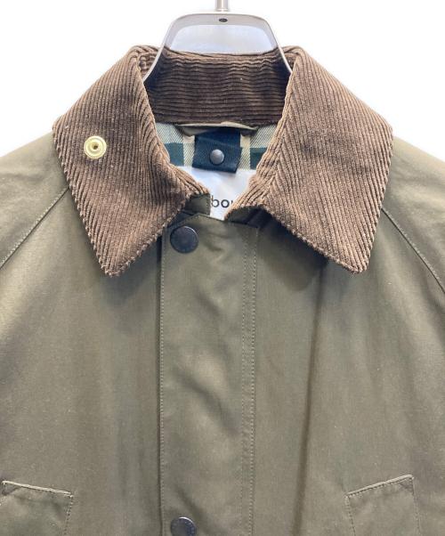 Barbour（バブアー）Barbour (バブアー) BEAMS BOY (ビームスボーイ) Balvenie Long Jacket バルベニー ロング ジャケット カーキ サイズ:10の古着・服飾アイテム