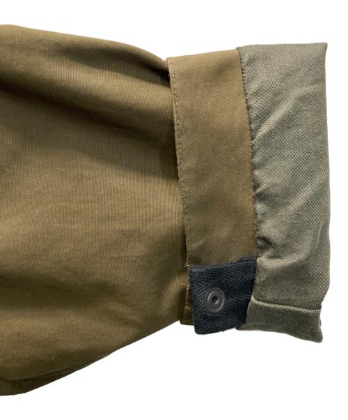 Barbour（バブアー）Barbour (バブアー) BEAMS BOY (ビームスボーイ) Balvenie Long Jacket バルベニー ロング ジャケット カーキ サイズ:10の古着・服飾アイテム