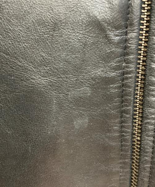 GAP（ギャップ）GAP (ギャップ) フルジップレザージャケット ブラック サイズ:SIZE Mの古着・服飾アイテム