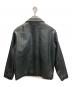 GAP (ギャップ) フルジップレザージャケット ブラック サイズ:SIZE M：30000円