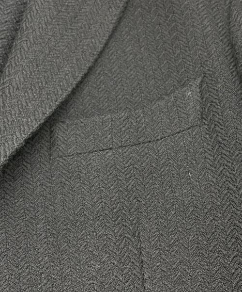 TAGLIATORE（タリアトーレ）TAGLIATORE (タリアトーレ) ソフトヘリンボン 2Bシングルメタルボタンジャケット ネイビー サイズ:SIZE 48の古着・服飾アイテム